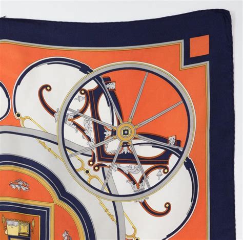 hermes washington carriage scarf|Hermès Washington's Carriage Silk Scarf .